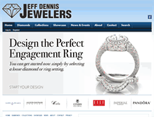 Tablet Screenshot of jeffdennisjewelers.com